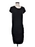 Athleta Solid Black Casual Dress Size S - photo 1