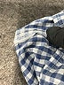 Gap Checkered-gingham Blue Dress Size 18 - photo 4