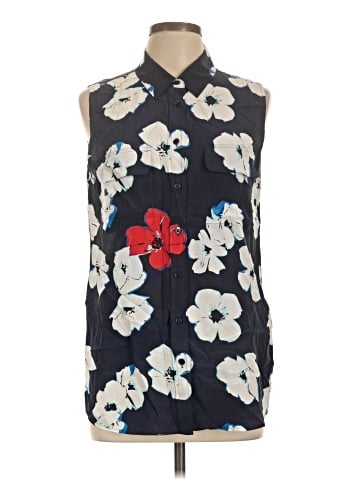 Equipment Sleeveless Silk Top (view 1)