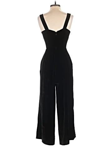 Madewell Crushed Velvet Wide-Leg Jumpsuit (view 2)