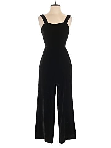 Madewell Crushed Velvet Wide-Leg Jumpsuit (view 1)