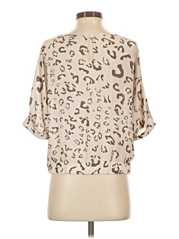BCBGMAXAZRIA Short Sleeve Blouse (view 2)