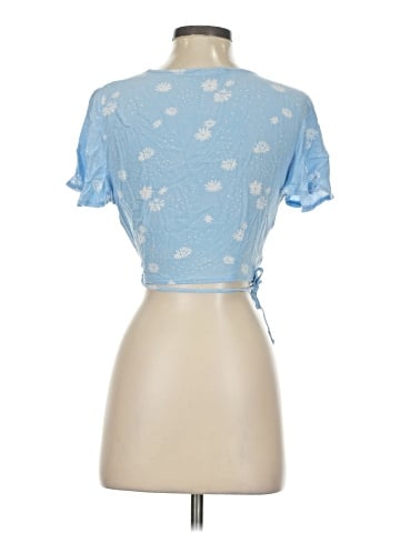 LA Hearts Short Sleeve Blouse (view 2)
