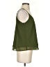 E&M Collection 100% Polyester Green Sleeveless Blouse Size S - photo 4