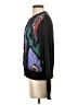 Carolina Herrera 100% Viscose Floral Black Cardigan Size S - photo 5