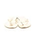 Lauren Conrad Ivory Flip Flops Size 7 - photo 2