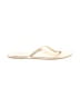 Lauren Conrad Ivory Flip Flops Size 7 - photo 1