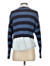 Pilcro 100% Cotton Blue Pullover Sweater Size XS - photo 2