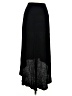 Popular Basics Solid Black Formal Skirt Size S - photo 2