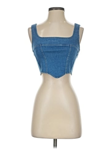 Olivaceous Sleeveless Top (view 1)