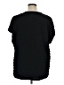 Fred David Black Short Sleeve Blouse Size 1X - photo 2