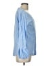 Iris & Ink Blue 3/4 Sleeve Blouse Size UK 14 / US 10 - photo 4