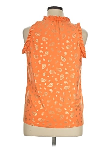 MICHAEL Michael Kors Sleeveless Blouse (view 2)
