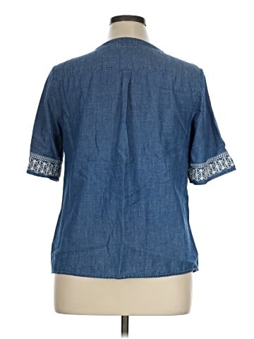 Vineyard Vines Short Sleeve Blouse (view 2)