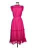 CeCe 100% Polyester Pink Casual Dress Size M - photo 1