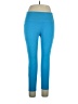 Nicole Miller Color Block Blue Active Pants Size XL - photo 1