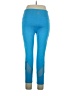 Nicole Miller Color Block Blue Active Pants Size XL - photo 2