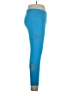 Nicole Miller Color Block Blue Active Pants Size XL - photo 4