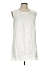 St. John White Sleeveless Blouse Size L - photo 1