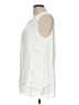 St. John White Sleeveless Blouse Size L - photo 5