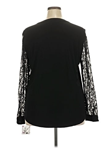 Kasper Long Sleeve Blouse (view 2)