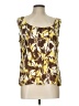 St. John Yellow Sleeveless Blouse Size L - photo 1