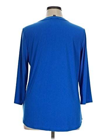 Jones New York Signature 3/4 Sleeve Blouse (view 2)