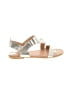 H&M Metallic Silver Sandals Size 3 (youth) - photo 1