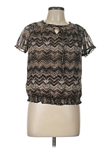 Notations Short Sleeve Blouse (view 1)