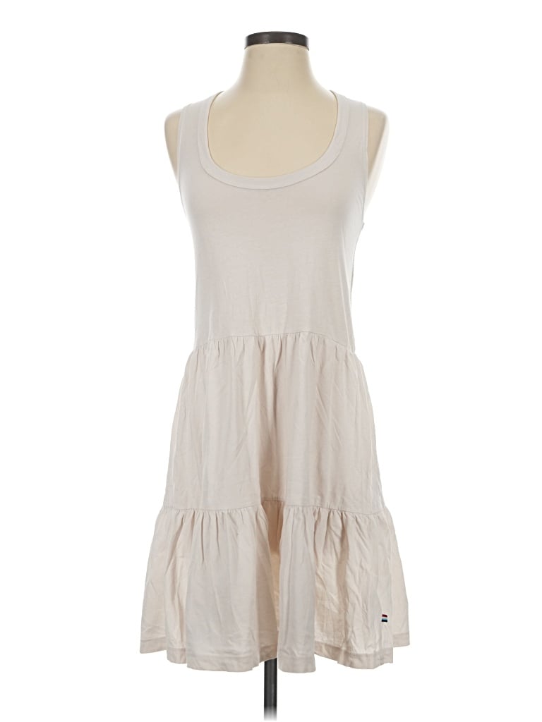 Pre-owned Sol Angeles Casual Dress In Ivory