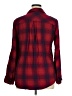 Tinsel 100% Rayon Plaid Red Long Sleeve Button-Down Shirt Size XL - photo 2