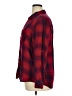 Tinsel 100% Rayon Plaid Red Long Sleeve Button-Down Shirt Size XL - photo 5