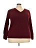 Chris & Carol Burgundy Pullover Sweater Size 3X - photo 1
