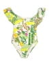Trina Turk Tropical Ivory One Piece Swimsuit Size 6 - photo 1
