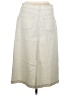 Talbots Solid Ivory Denim Skirt Size 8 Petite - photo 2