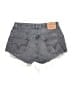 Levi's 100% Cotton Hearts Blue Denim Shorts Size 33 waist - photo 2