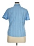 Covington 100% Cotton Blue Short Sleeve Blouse Size XL - photo 2