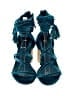 Jeffrey Campbell Teal Sandals Size 9 - photo 2