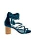 Jeffrey Campbell Teal Sandals Size 9 - photo 1