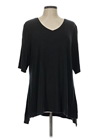 H By Halston 3/4 Sleeve T-Shirt (view 1)