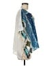 Do Everything in Love 100% Polyester Blue Poncho One size - photo 4