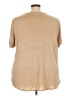 Apt. 9 Tan Short Sleeve T-Shirt Size 3X - photo 2