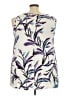 Lane Bryant Ivory Sleeveless Blouse Size 22 - 24 Plus - photo 2