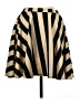 Black Brad Stripes Gold Casual Skirt Size M - photo 1