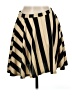 Black Brad Stripes Gold Casual Skirt Size M - photo 2