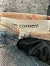 No Comment Graphic Tan Cocktail Dress Size M - photo 7