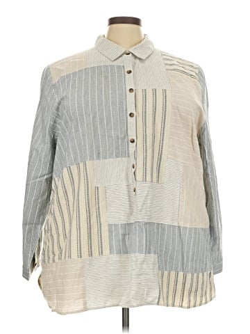 Coldwater Creek Long Sleeve Button-Down Shirt (view 1)