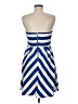 Outback Red Stripes Blue Cocktail Dress Size 6 - photo 2