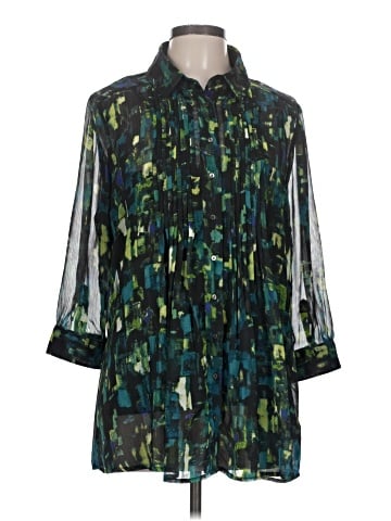 Fever 3/4 Sleeve Blouse (view 1)
