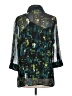 Fever 100% Polyester Green 3/4 Sleeve Blouse Size L - photo 2